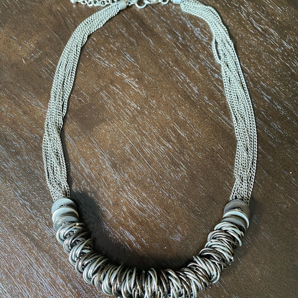 Silver necklace